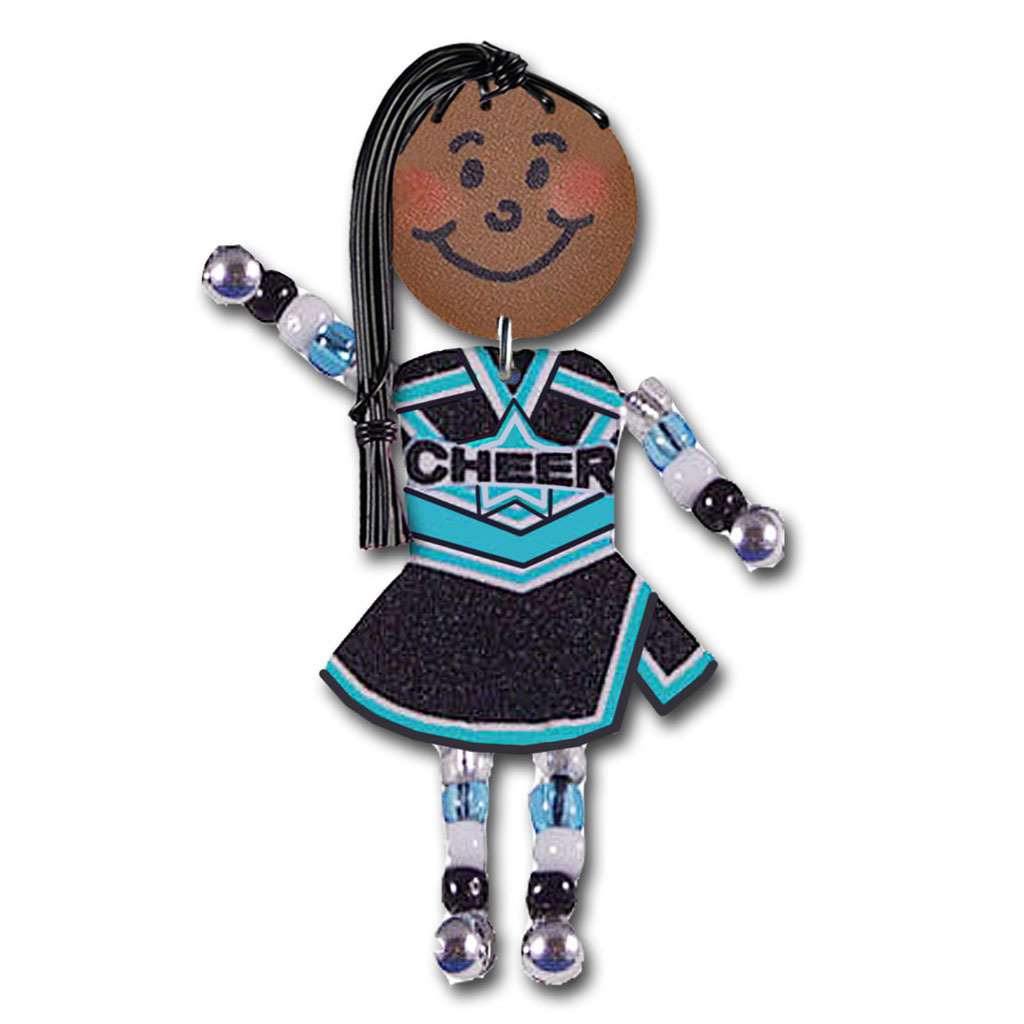 Cheer - Black, teal, white