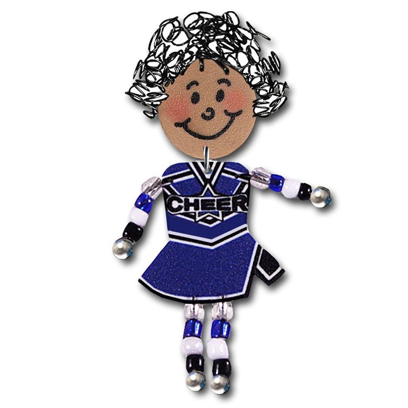 Cheer - Blue, black, white
