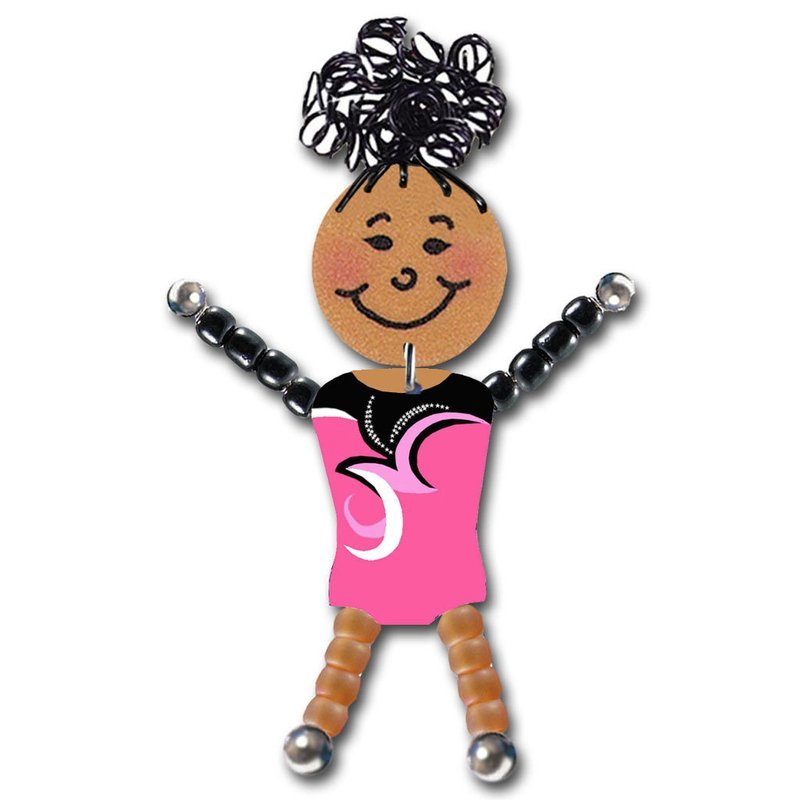 Gymnastics -Pink, black, white