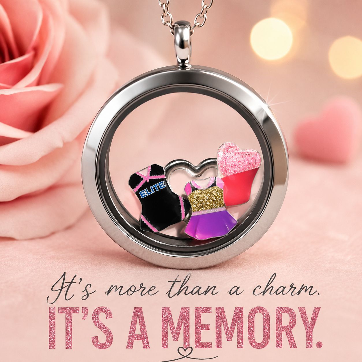 Memory Locket Charm (Only)