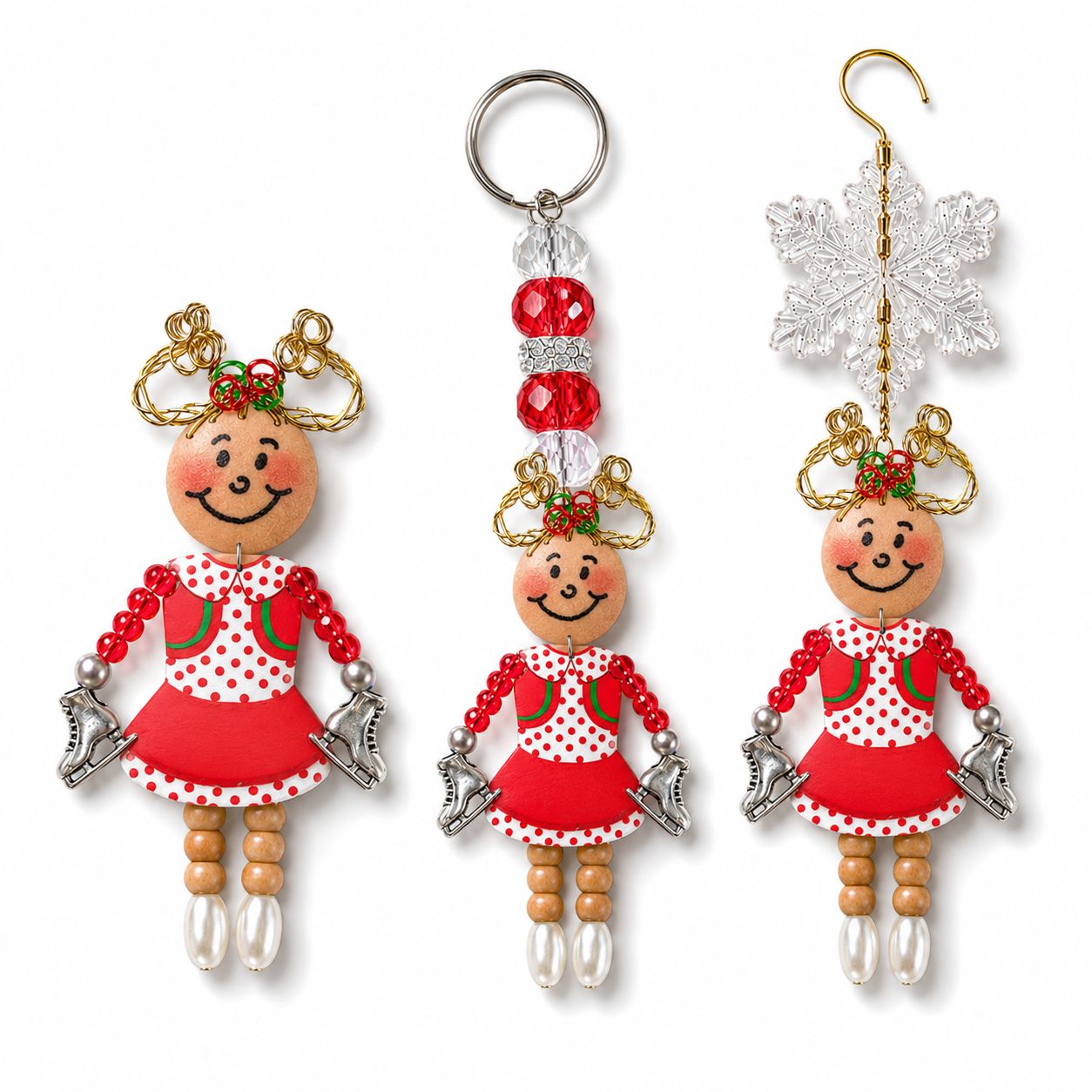 Christmas Keepsake Ornament Pin - Cindy Sue