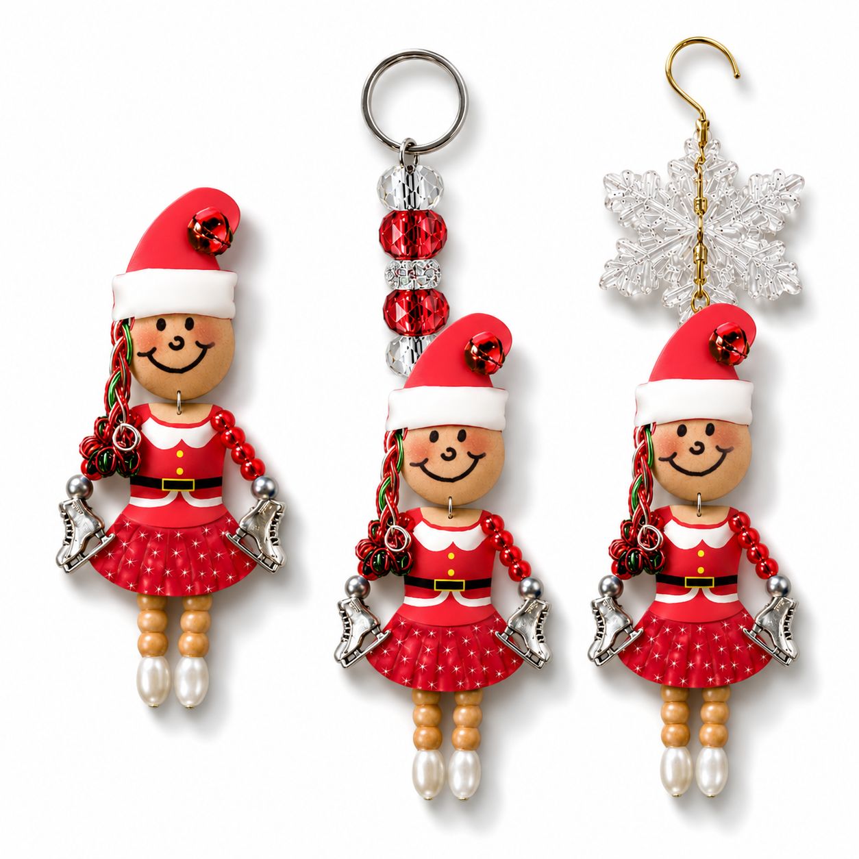 Christmas Pin/Ornament - Holly