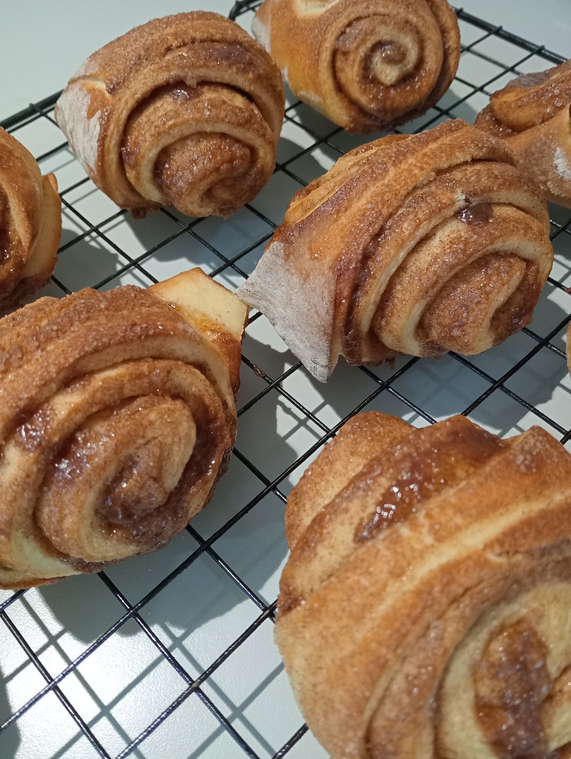 CINNY BUN homemade cinnamon bun.