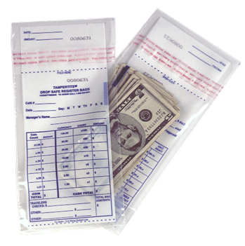 Cash Control Bank Security Bags