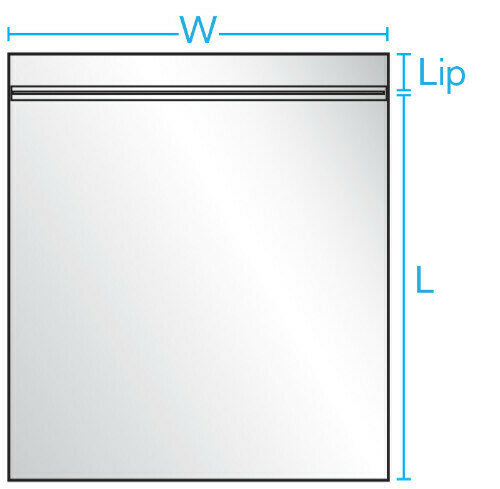 1.5X2 2 mil 1000/CS Reclosable Bag