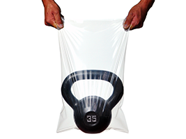 10X4X20 .75mil Polyethylene Side Gusseted Bags 1000/cs