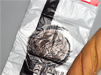 12 X 17 + 2 LP High Density Bakery Bag on Header Pack with Print 0.6 mil 2,000/cs