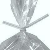 Plastic Covered Bag Tie -- White 8 - LK Packaging SKU# M8PLW