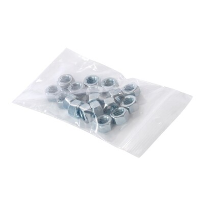 3X5 4 mil   1000/ CS Reclosable Bag w/ White Block