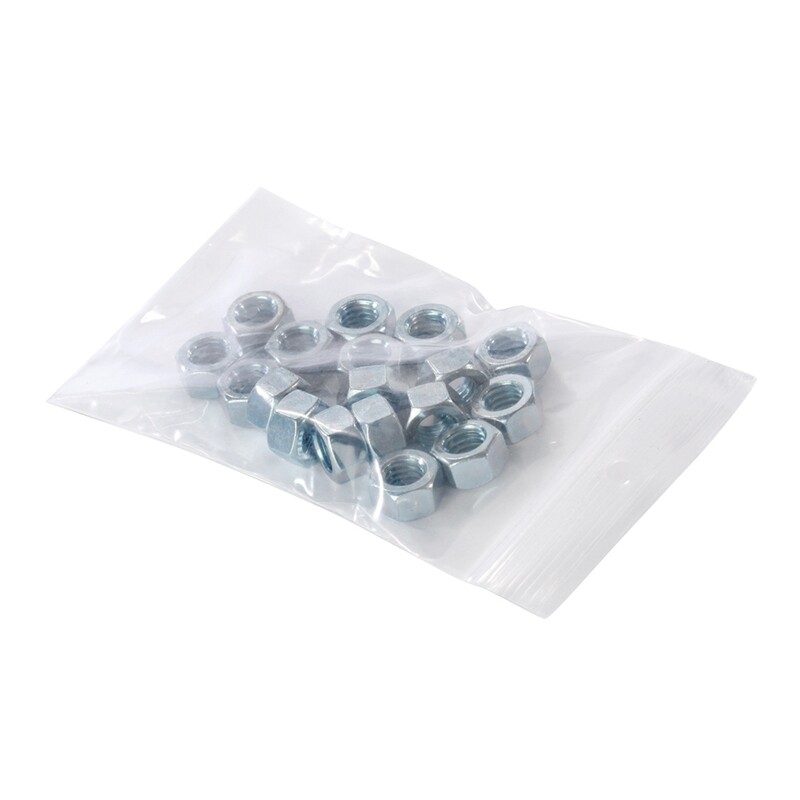 3X5 4 mil   1000/ CS Reclosable Bag w/ White Block