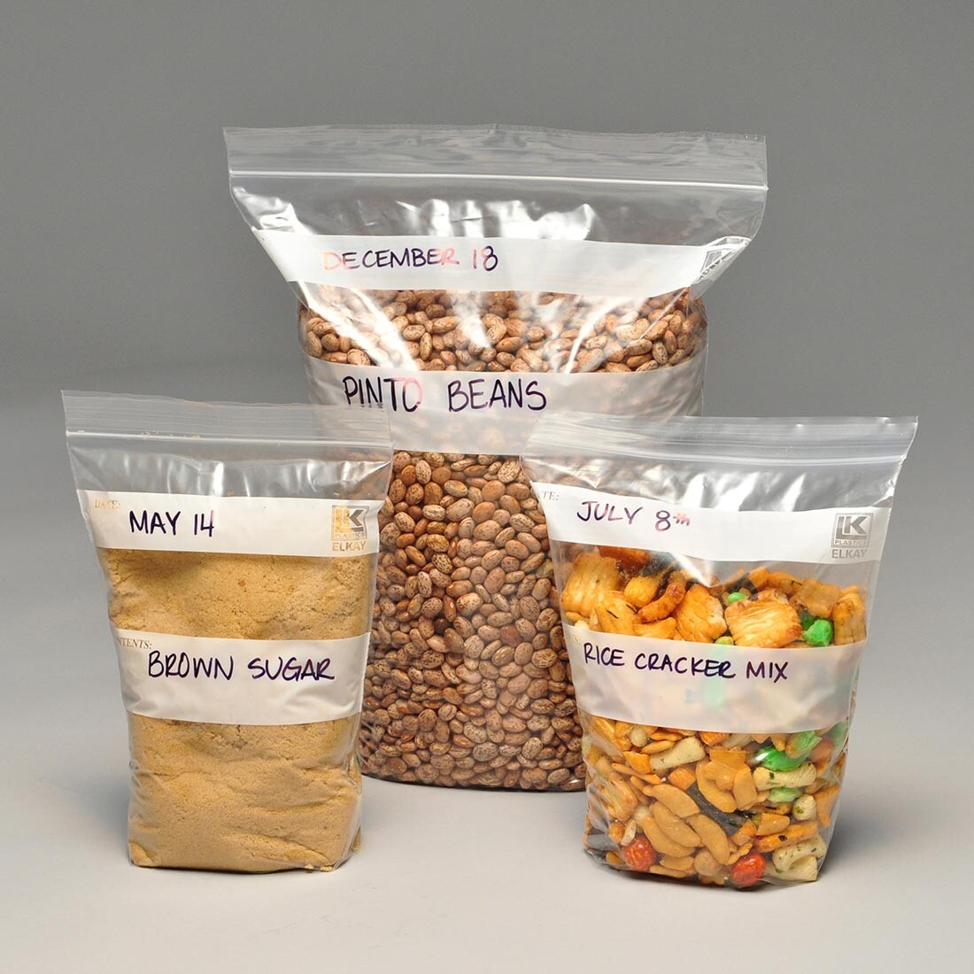 Seal Top Stand-Up Pouch -- Pint 6 X 8 + 4 BG 1.75 mil 500/cs