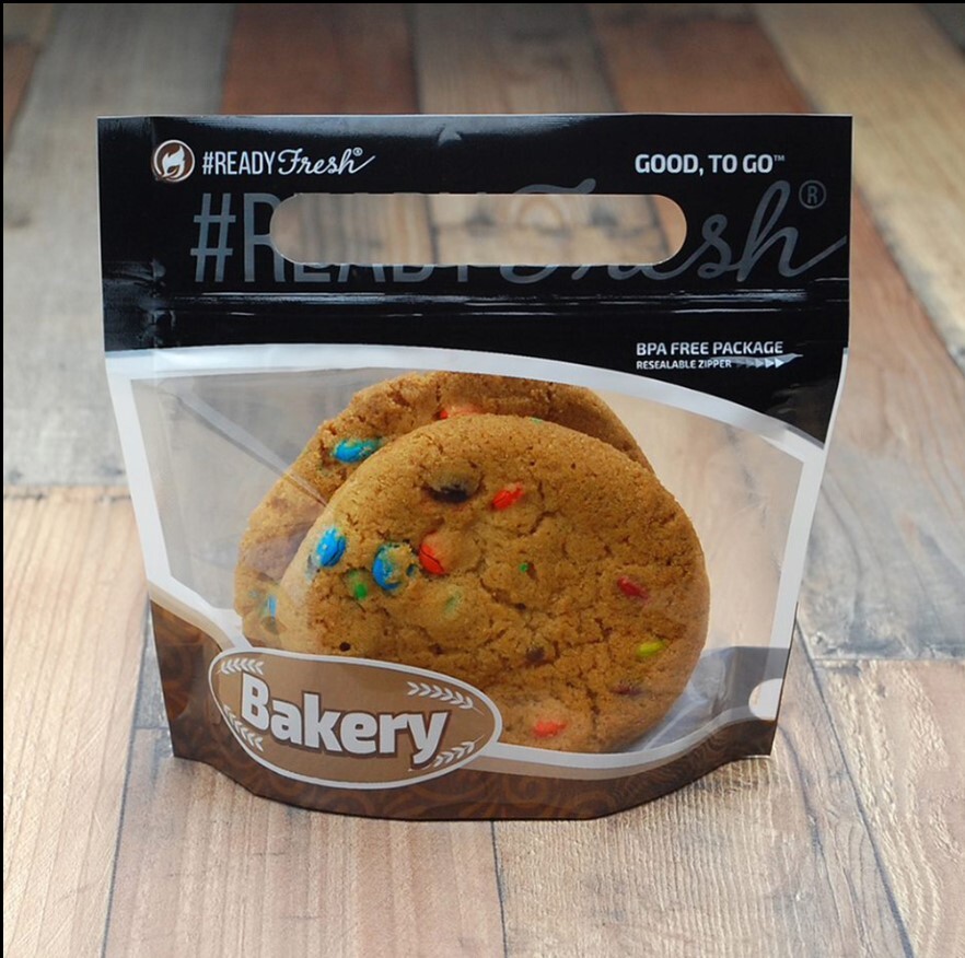 6" X 5.85" + 2.17"BG + 1.38"LP 2.6 mil #ReadyFresh  "Bakery" Pouch (2 pcs), 1,000/CS