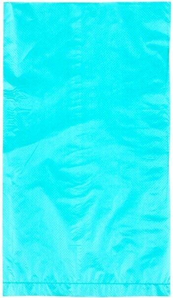 6 1/4 X 9 1/4 Teal Green High Density Polyethylene Merchandise Bag 0.6 mil 1,000/cs