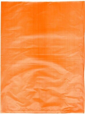 8 1/2 X 11 Orange High Density Polyethylene Merchandise Bag 0.6 mil 1,000/cs