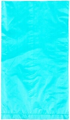 12 X 15 Teal Green High Density Polyethylene Merchandise Bag 0.6 mil 1,000/cs