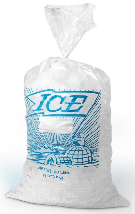 11x20+1.75 8lb Wicket Printed Metalocene Ice Bags 1000/cs| Prism Pak