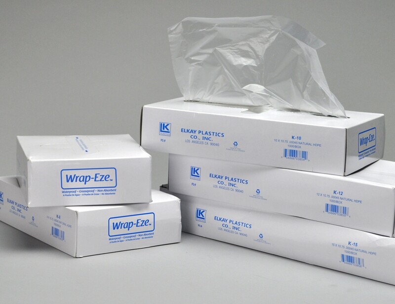 8 X 10 3/4 Wrap-EzeĂĹ˝ High Density Pop-Up Sheets 0.45 mil 10,000/cs