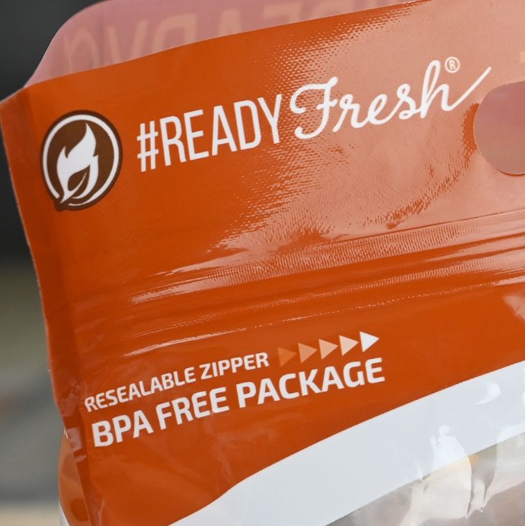 9.5" X 8" + 5"BG 2.75 mil  ReadyFresh Small Tamale Pouch, 250/CS