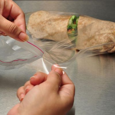 PP Co-Extruded Lip and Tape Resealable Bag 14" X 7" + 3"LP SKU# PSB1473