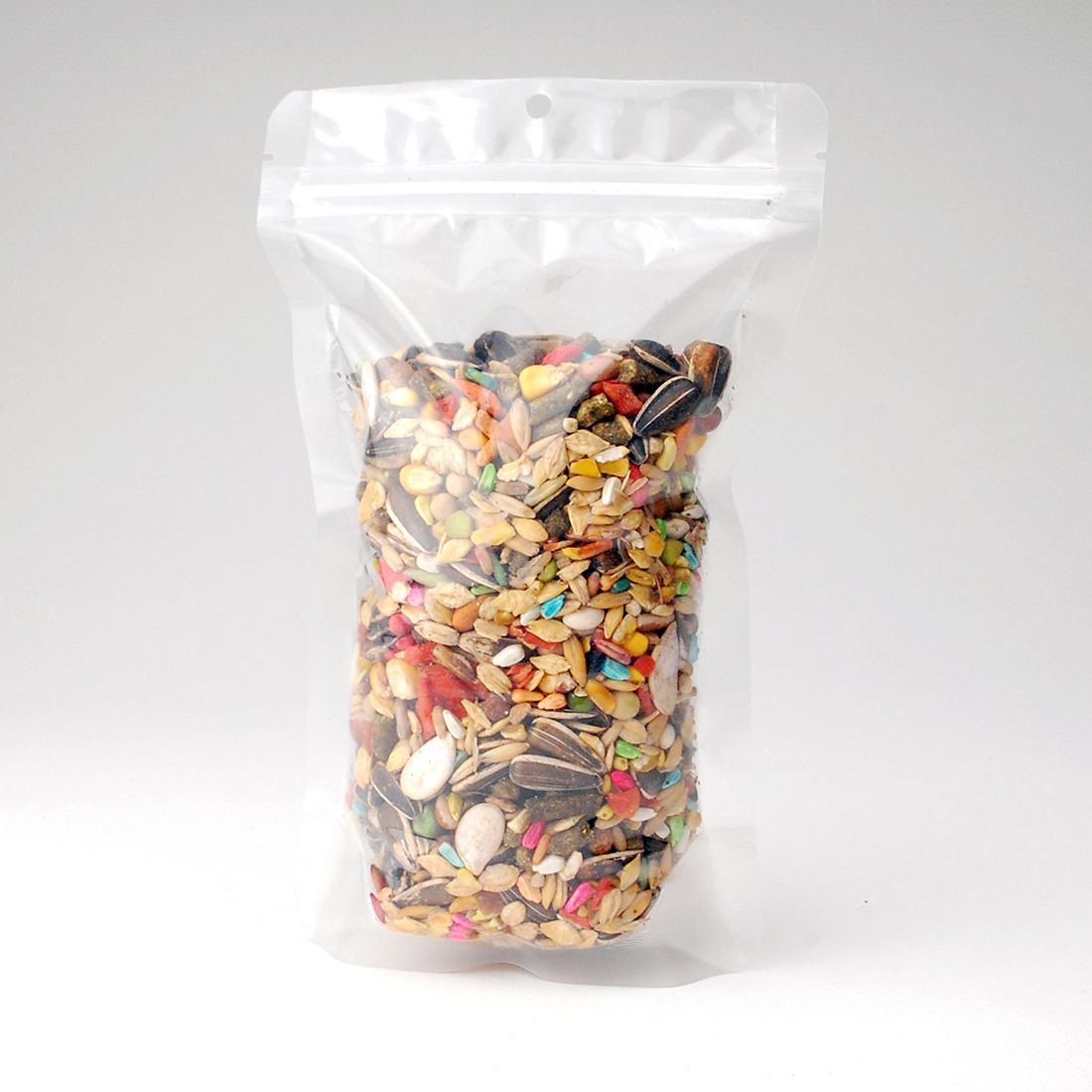 Clear Stand-Up Pouch 5" X 8" + 2.5"BG - LK Packaging SKU# SUP583