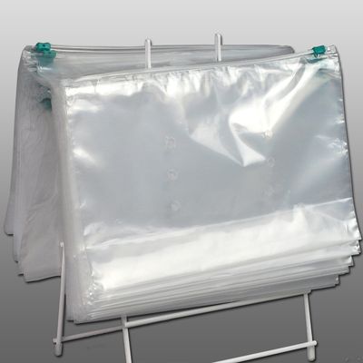 LDPE Vented Slide Seal Bag 11" X 7" + 3"BG - LK Packaging SKU# FSL1173VTD