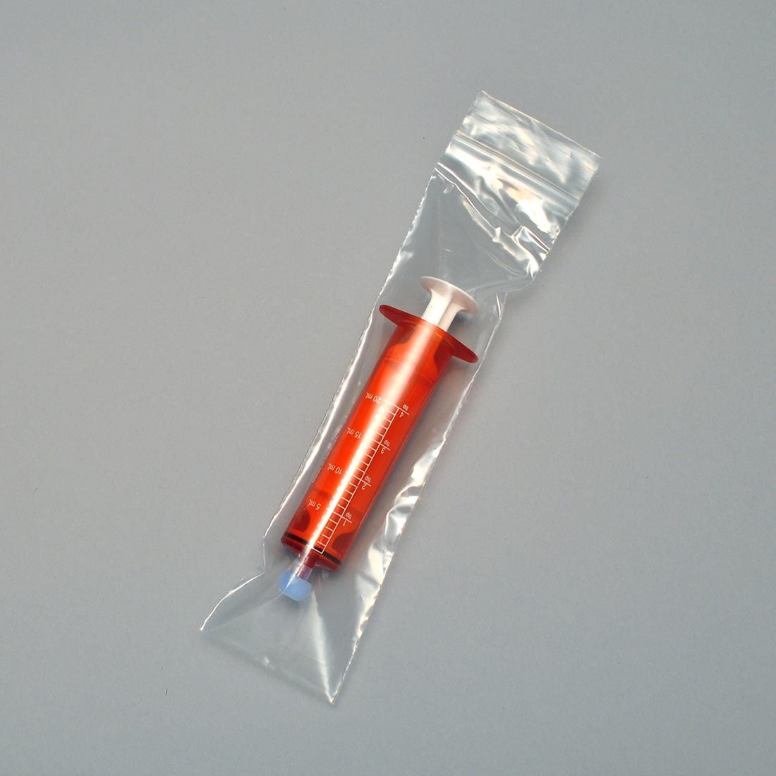 Infuser Syringe Bag - Reclosable 2" X 8" - LK Packaging SKU# F150208