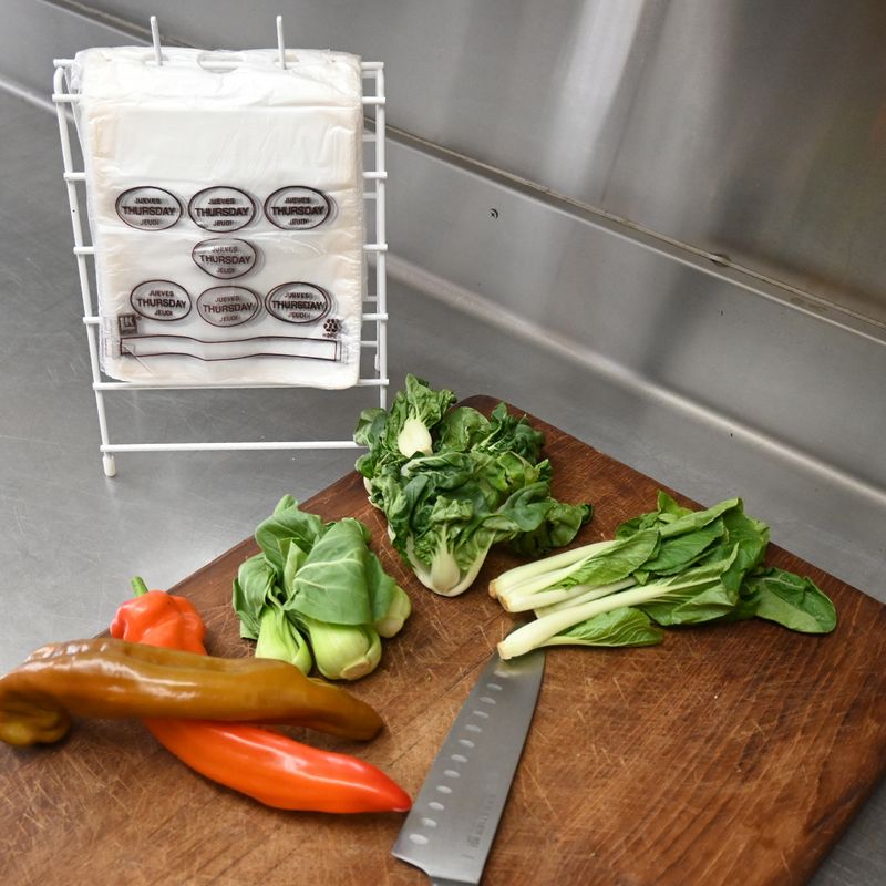 6.5 Portion Control Saddle Pack w/ Thursday (print in Brown) 6.5" X 7" + 1.75"LP + 1.75"FB SKU# PCTHU65…