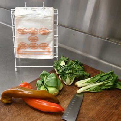 6.5" x 7" + 1.75"LP + 1.75"FB 0.5 mil Portion Control Saddle Pack w/ Saturday (print in orange), 2000/CS