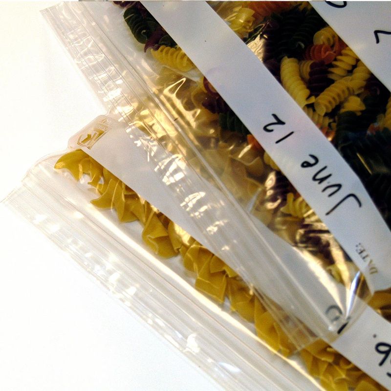 Gallon Zipper w/ White Strips and LK logo 10" X 12" SKU# F21012G