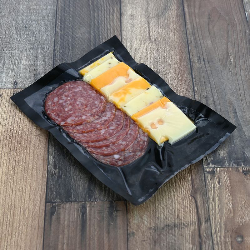 6" x 10" 3 mil Co-Extruded Black Back Vacuum Pouch, 1000/CS