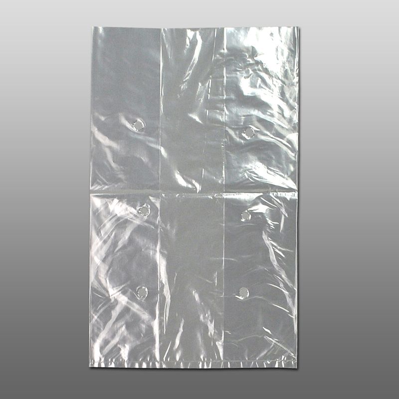 7" x 5" x 11" 0.8 mil LDPE Vented Lettuce Bag, 1000/CS
