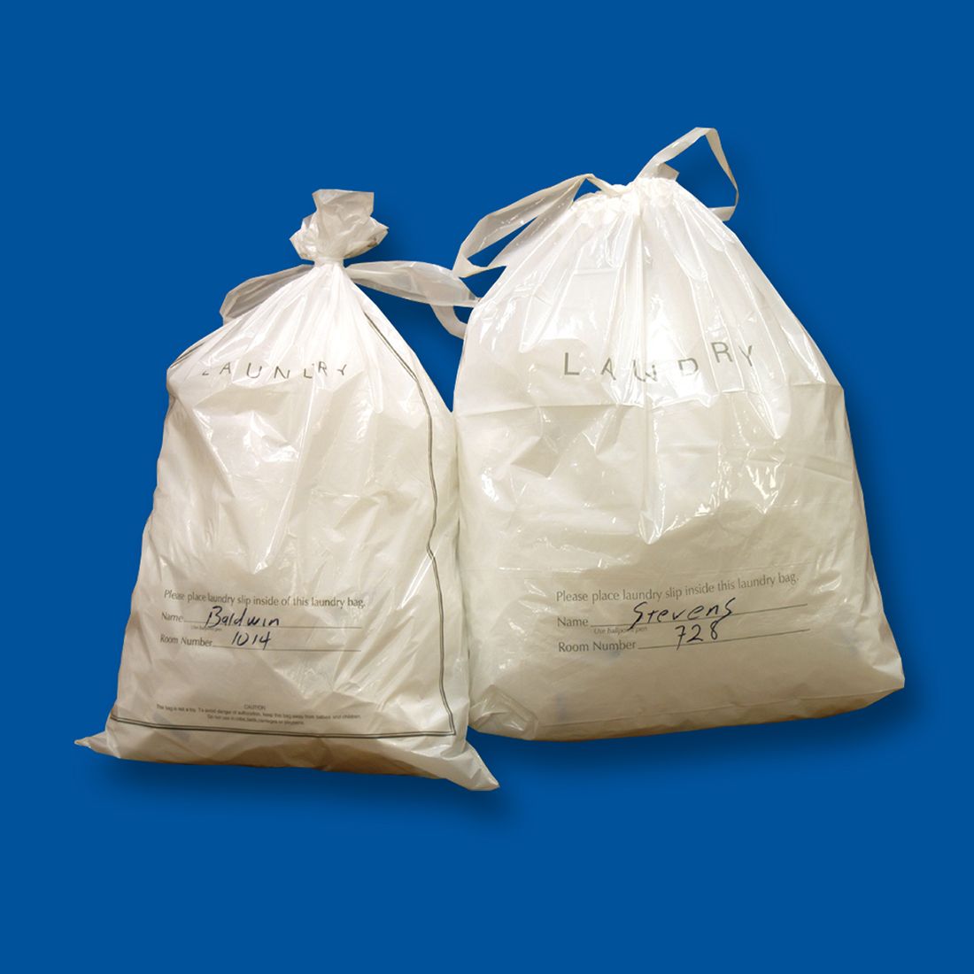 18 X 19 + 4 BG Hotel Laundry Bag with Draw Tape Closure 0.9 mil 1,000/cs| Prism Pak