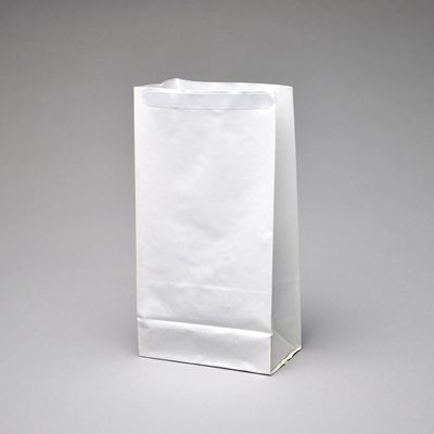 4.5" x 2.5" x 8.5" 3 mil Seamless Air Sickness Bag w/ Adhesive Tape Closure, 1000/CS