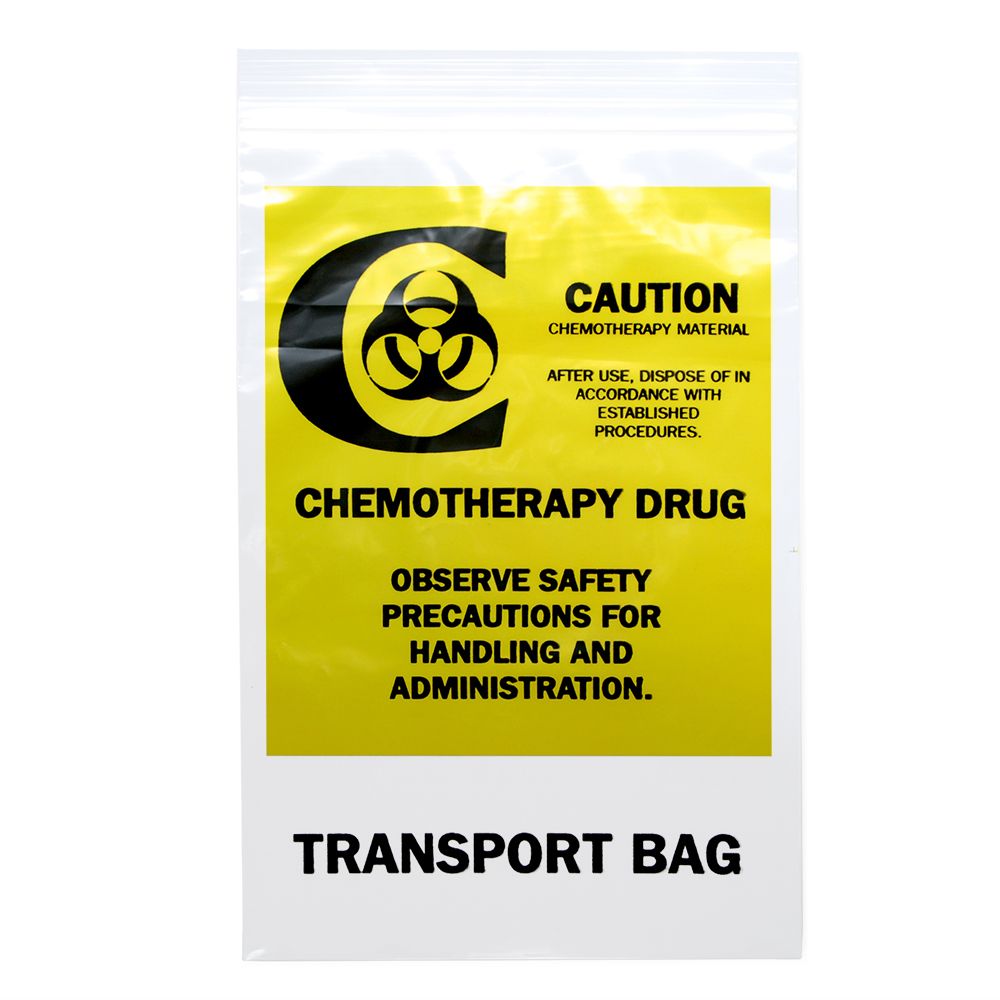 Chemo Transfer Bag - Seal Top Reclosable 6 X 9 4 mil 1,000/cs| Prism Pak