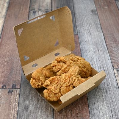 6.38" X 5" X 2.25" #ReadyFresh® Vented Hot Snack Container (Large), 300/CS