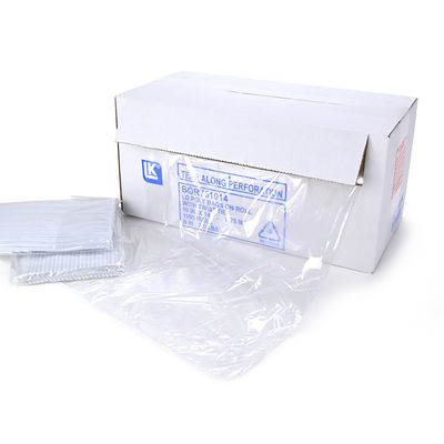 10" x 14" 0.75 mil LDPE Utility Bag w/ Twist Tie, 1000/RL