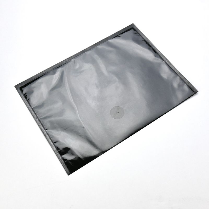 10.8" x 7.9" Ready. Chef. Go!® Heat Seal Cooking Bags for Microwave or Oven - Black, 250/CS