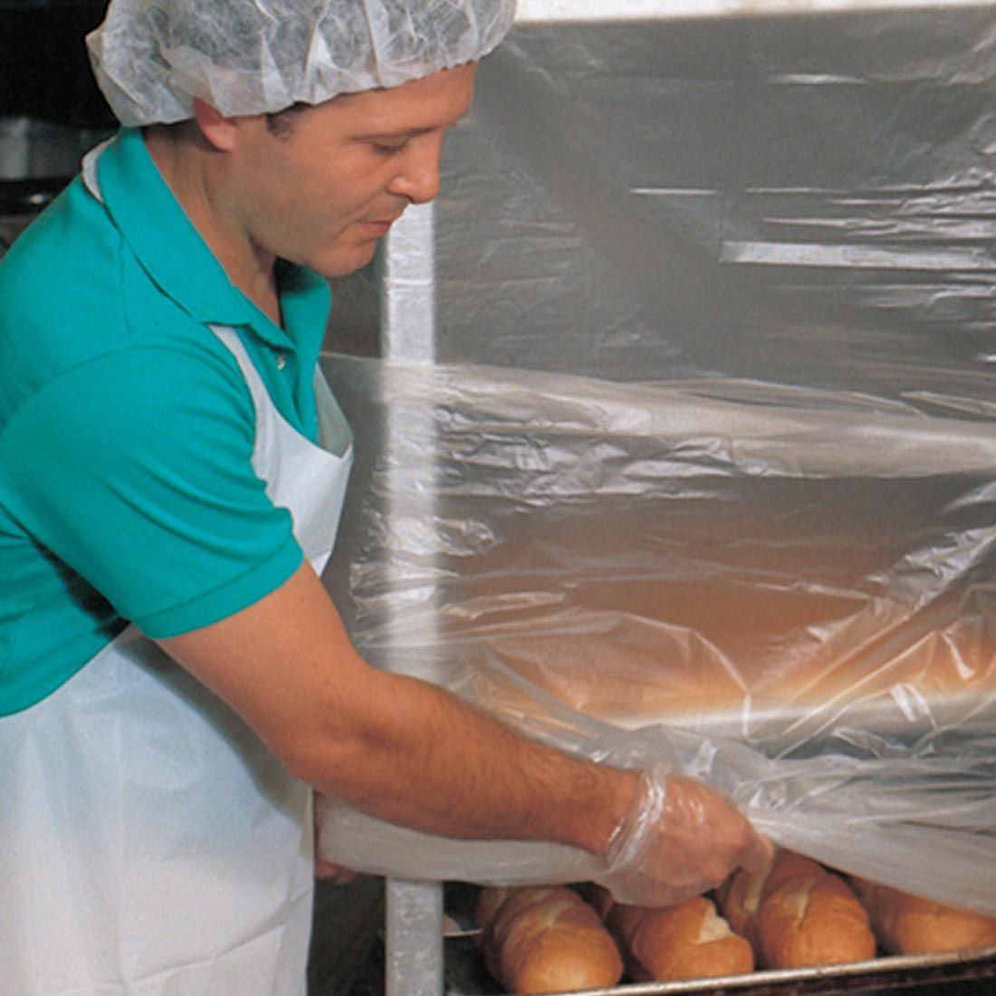 28x46 1.0 mil LDPE Clear Embossed Aprons 100/cs|Tampertite