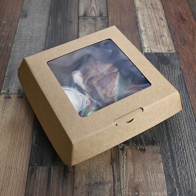 10.38" X 9.25" X 3.63" #ReadyFresh® To Go Container with Window (Extra Large), 110/CS