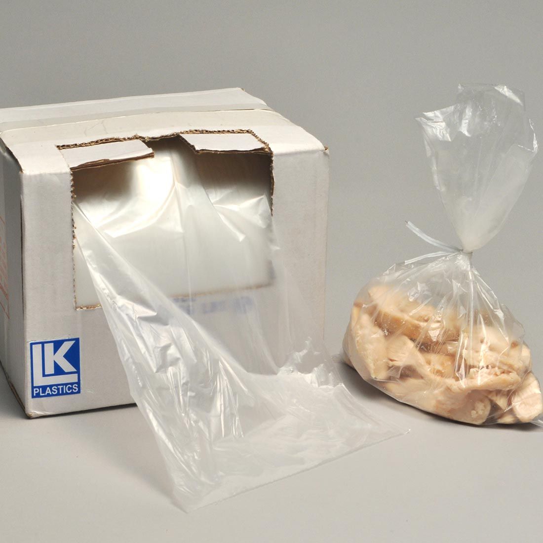 10 X 14 Utility Bags on Rolls with Twist Ties 0.5 mil /RL| Prism Pak
