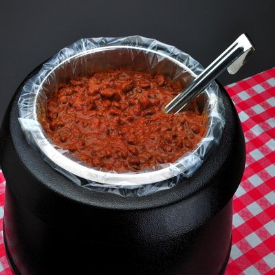 18" x 20" 0.48 mil Value Plus Poly Pan Liner -- 9 &amp; 11 Quart Round Pans, 200/CS