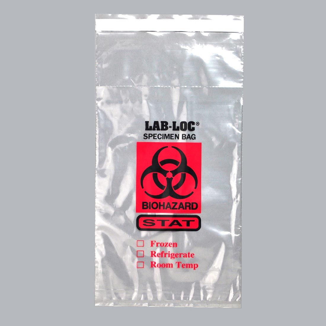 6 X 10 Clear Adhesive Closure Tamper-Evident 3 Wall Specimen Transfer Bag ("STAT") 2 mil 1,000/cs| Prism Pak