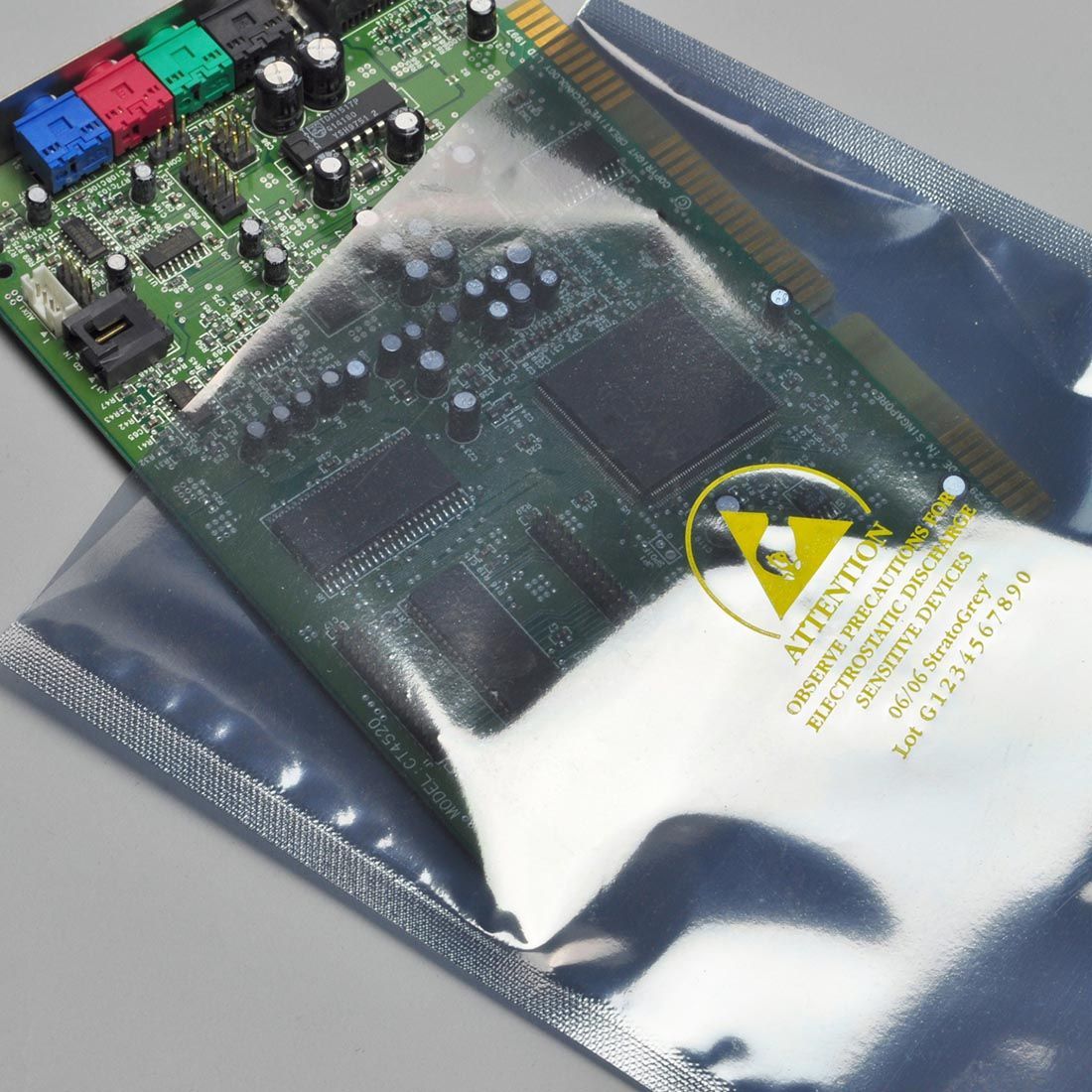 StratoGrey Static Shielding bag  3 X 41,000/cs| Prism Pak