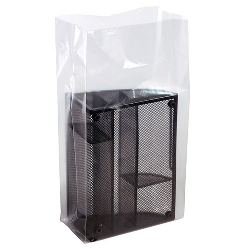 Gusseted Poly Bags  10X6X20 3 Mil  500/CTN