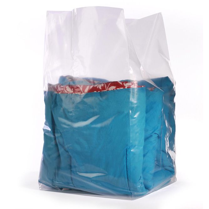 Gusseted Poly Bags  14X14X26 2 Mil  500/CTN