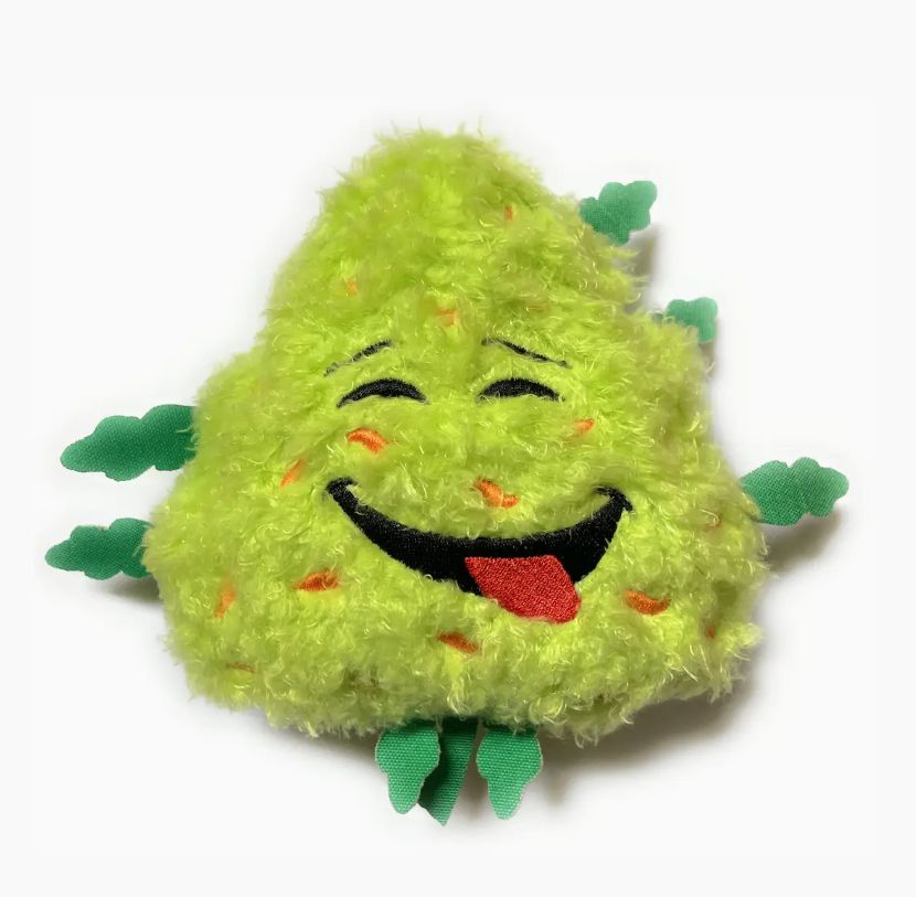 Bud the Weed Nug, Plush Dog Toy