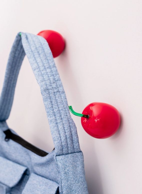 Wall Hook Set, Cherry