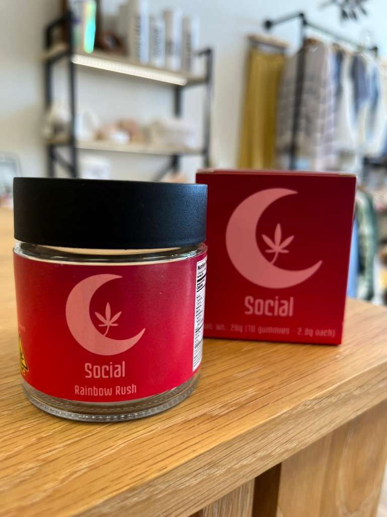 Social Gummies - Rainbow Rush
