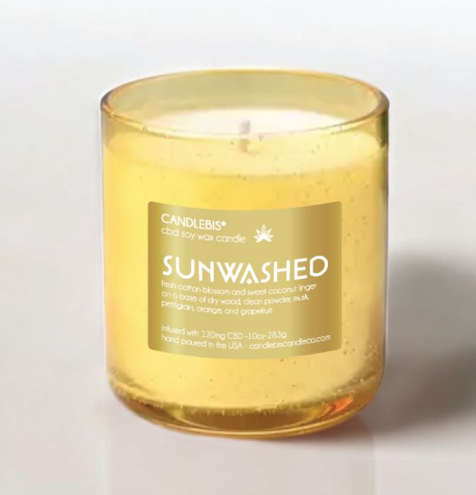 Sunwashed - CBD Candle