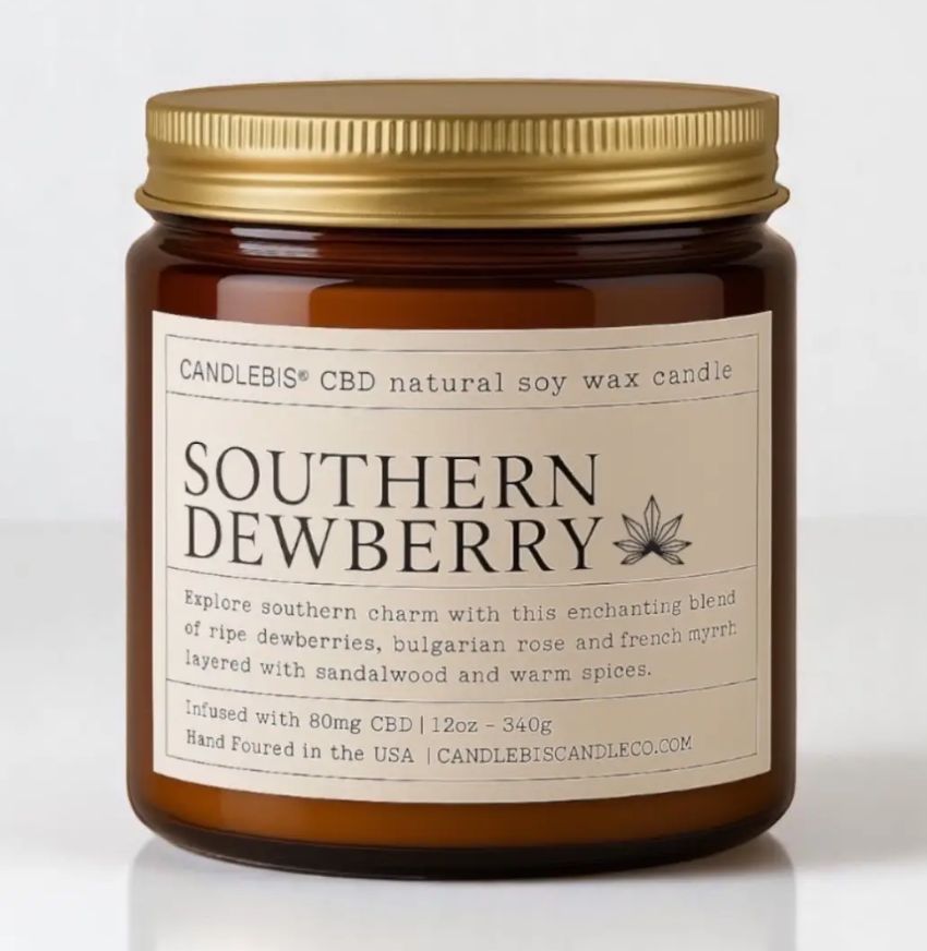 Southern Dewberry - CBD Candle